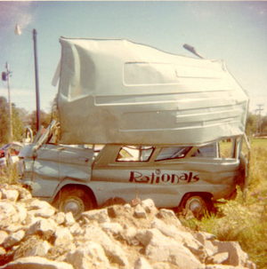 Tanz Haus (Tanz Haus Club, TanzHaus) - The Rationals Totalled Van From Pizza Dont Go Bad Blog (newer photo)